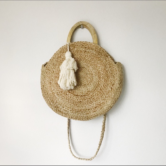 Zara Handbags - Zara Round Bag with Tassel